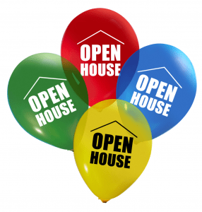 Balloons for Open House 