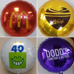 Logo balloons