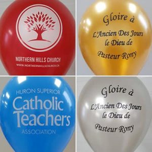 Custom balloons holidays