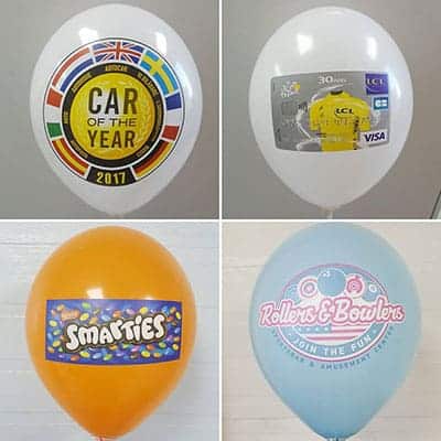 ballons personnalisés avec logo